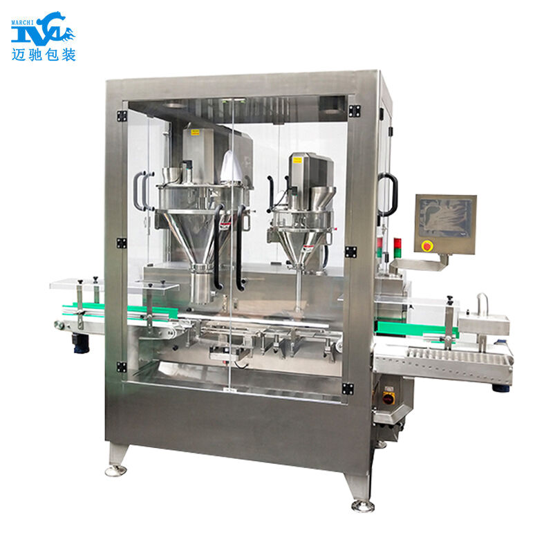 全自動(dòng)粉末灌裝流水線(xiàn) 全自動(dòng)粉末灌裝流水線(xiàn)